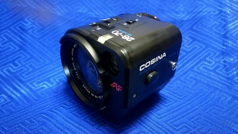 COSINA AUTO FOCUS LENS 28-70mm 3.5-4.8 MC MACRO[A17-6]　キャノンFDマウント　フィルム一眼レンズ　中古