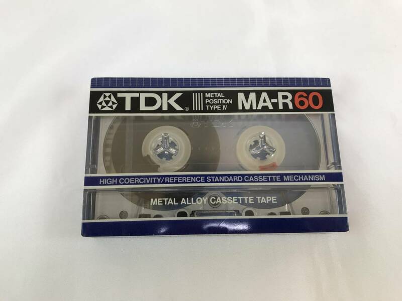 ☆TDK カセットテープ MA-R60 METAL POSITION TYPE IV　貴重　未開封品　♯191727-14
