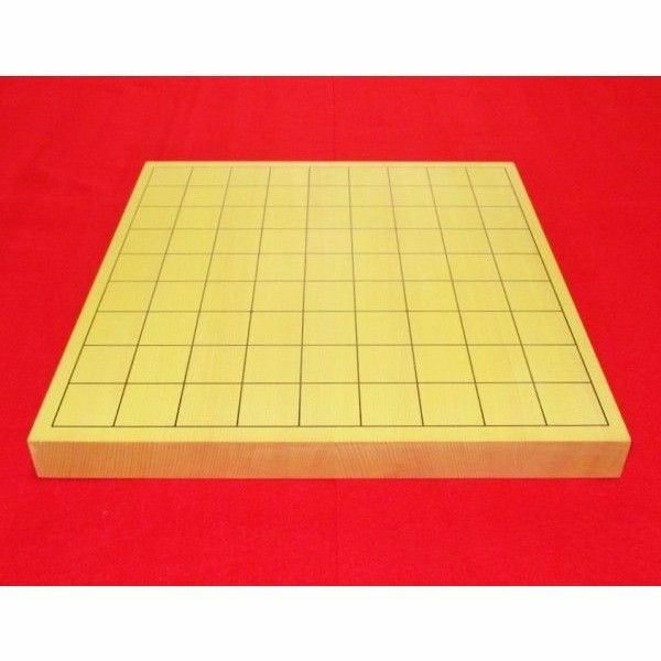 【新品】将棋盤　新榧 卓上将棋盤　１寸・１０号　（ハギ・接合）　