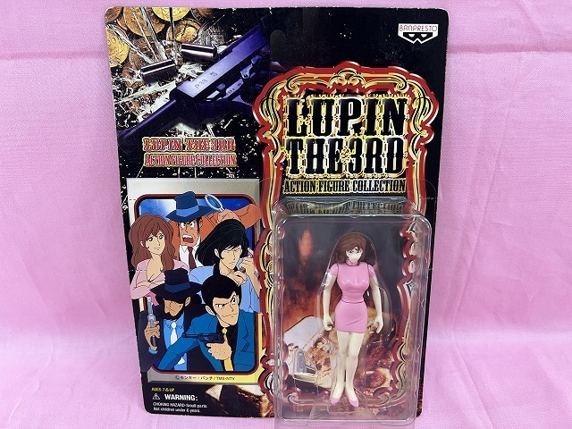 1012◆◇未開封　バンプレスト　峰不二子　NO.0476004　アクションフィギュアコレクション　LUPIN THE 3RD　モンキーパンチ　現状品◇◆