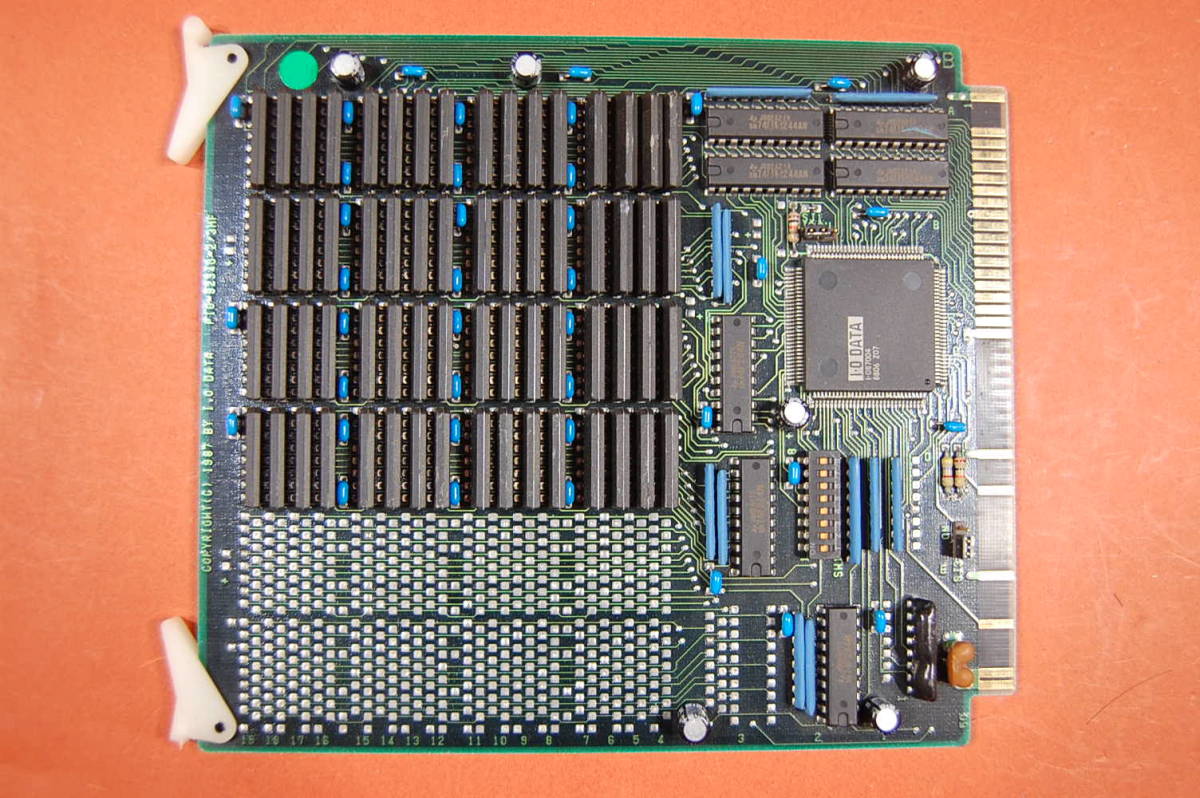 PC98 Cバス用 メモリボード IO DATA PIO-9234G-2/3MF 2M? 動作未確認 現状渡し ジャンク扱いにて　S-141 1876 