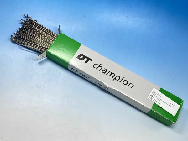 新品 DT SWISS CHAMPION 2.0×248 32本 プレーンスポーク シルバー SCH020248N0100 スポーク チャンピオン 0712U2308/210