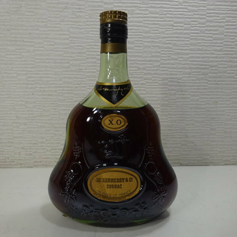 【未開栓】ジャズ ヘネシー XO グリーンボトル 金キャップ 700ml 40% JA's HENNESSY コニャックブランデー 古酒 1014A