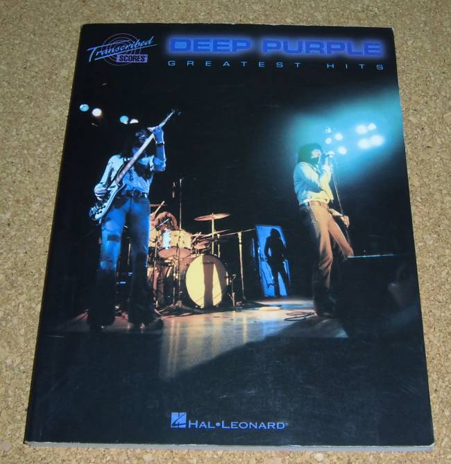 輸入バンドスコア★『ディープ・パープル グレイテスト・ヒッツ』DEEP PURPLE