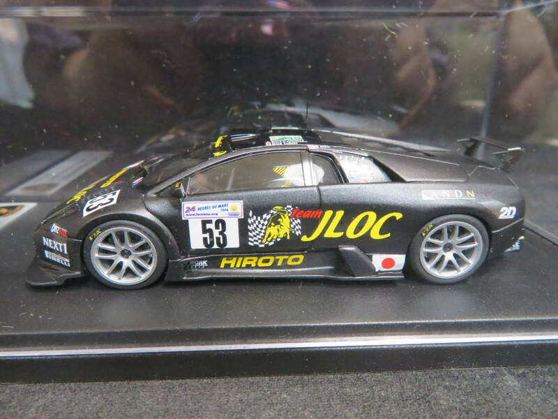ルックスマート　1/43　ランボルギーニ　ムルシエラゴ　R-GT　LM2006　＃53　”JLOC"