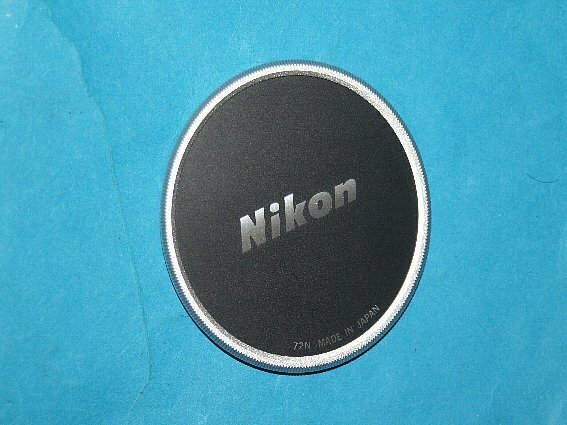 ★ 今回限定 激安出品！希少！美品！大口径レンズ用！★ Nikon ニコン 純正メタルキャップ 72mm ※ コレクションにもお奨め！EJ2903