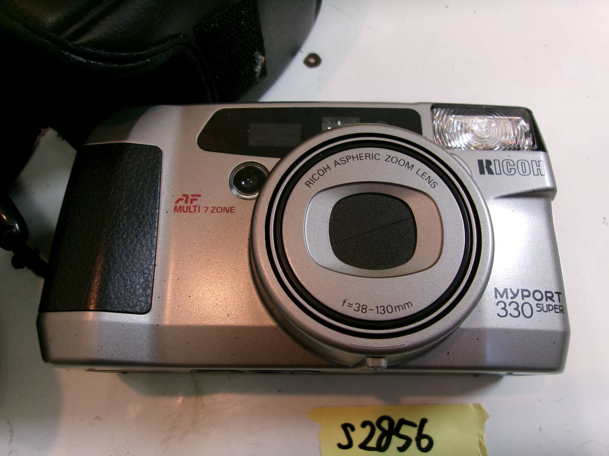 (S-2857)RICOH コンパクトカメラ MYPORT 330 SUPER 動作未確認 現状品