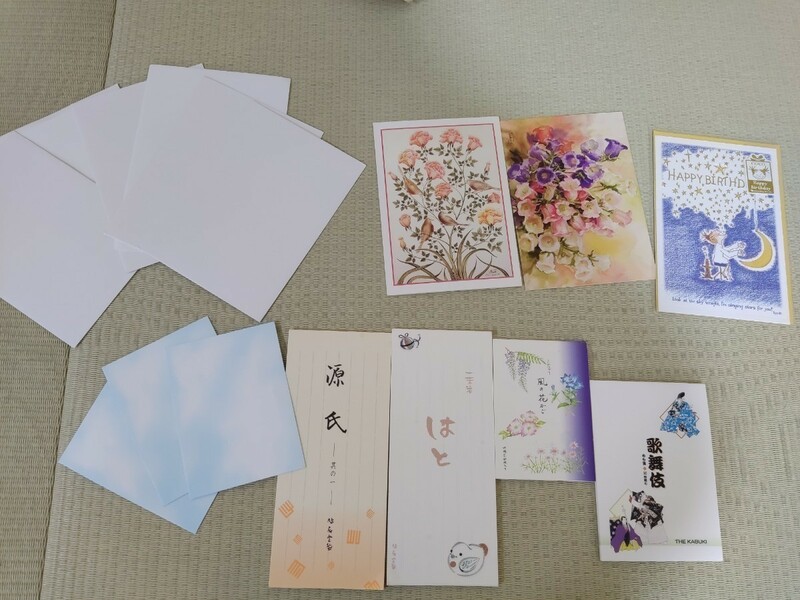便箋 封筒　歌舞伎　レターセット　カード　ユニセフ　まとめて　kabuki