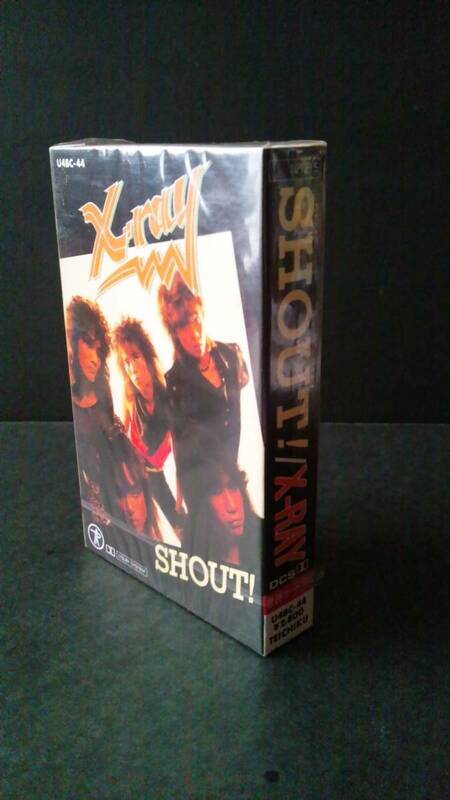 激レア 80年代 X-RAY アルバム 「SHOUT!」 未開封 カセットテープ ヘヴィメタル Japanese Metal Bands ジャパメタ 湯浅晋 藤本朗