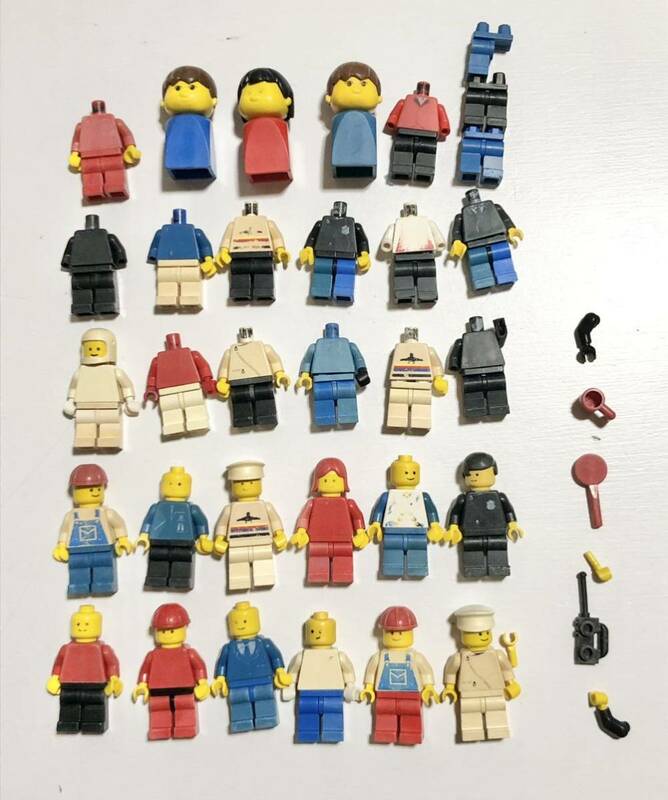 レア　LEGOレゴ ミニフィグ セット　年代物　まとめ　ヴィンテージ
