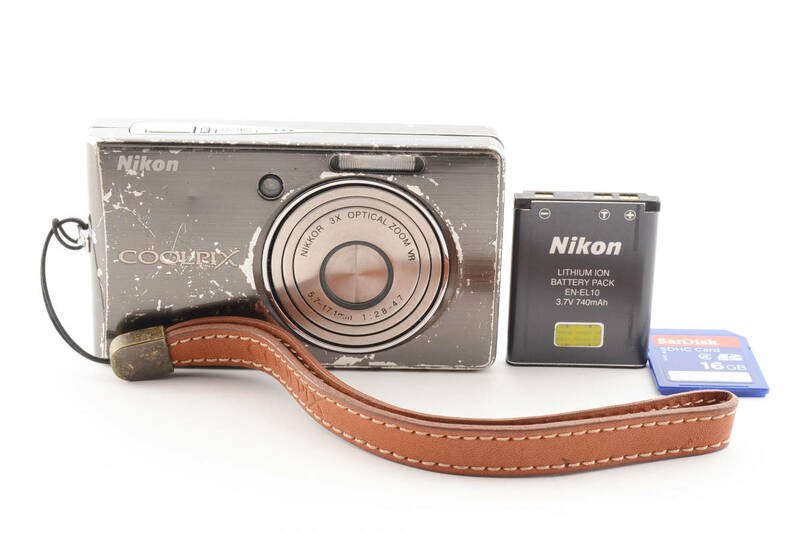 ★☆【大人気！】 #1994583 212 Nikon ニコン コンパクトデジタルカメラ COOLPIX S510☆★