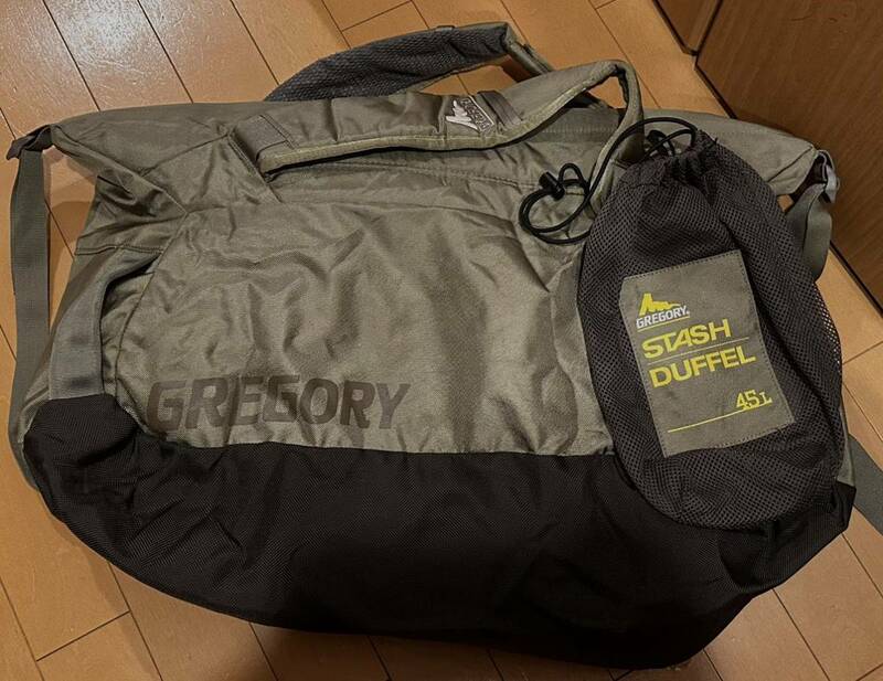 グレゴリー スタッシュダッフル45L GREGORY STASH DUFFEL