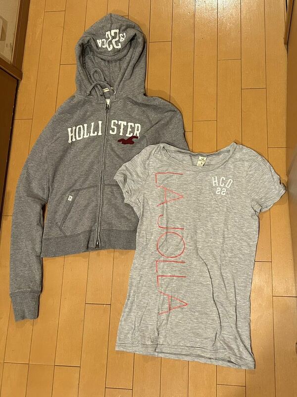 女性用　Mサイズ　ホリスター　HOLLISTER パーカー　& Tシャツ　セット