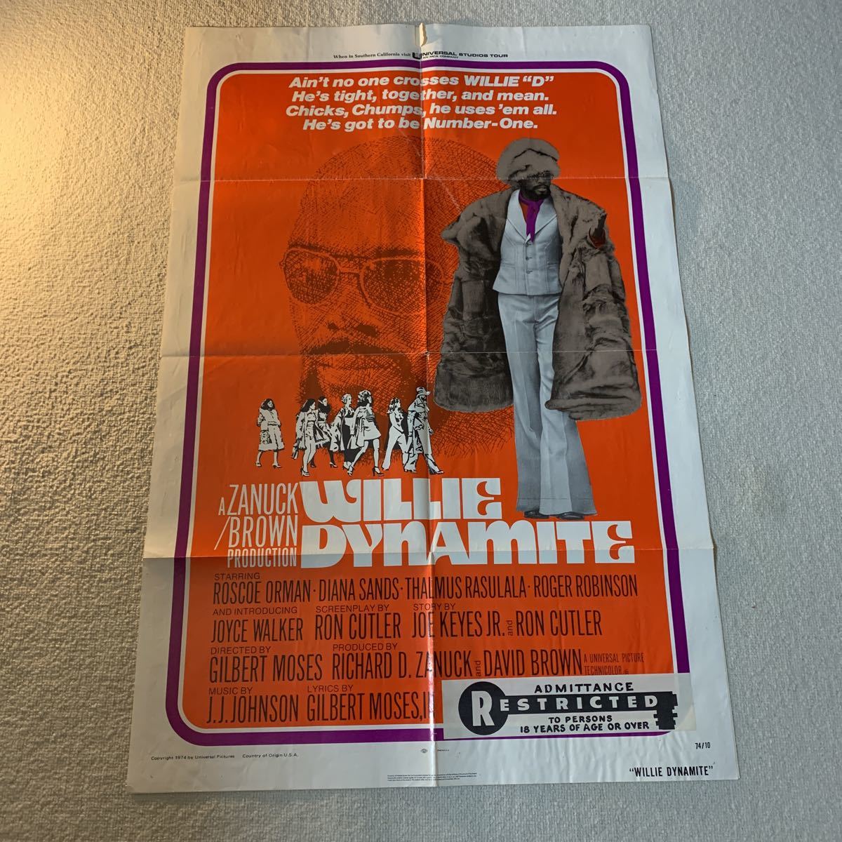 willie dynamite B1 US 当時
