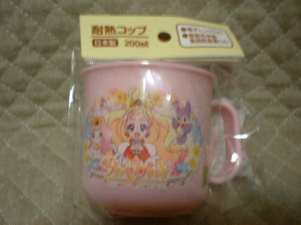 【 Go プリンセスプリキュア 耐熱 コップ 】 新品 即決 弁当 入園 食事 食器 プリンセス プリキュア 日本製