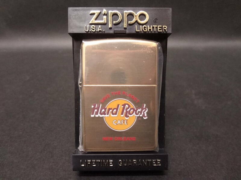 Zippo ジッポー ハードロックカフェ Hard Rock CAFE ニューオーリンズ 1997年 未使用品