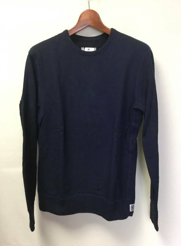 新品 REIGNING CHAMP レイニングチャンプ スウェット S カナダ製 ネイビー