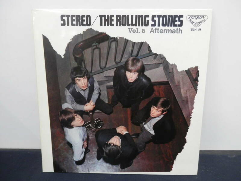 ○【中古品】THE ROLLING STONES　STEREO　Vol.5　Aftermath　LP盤