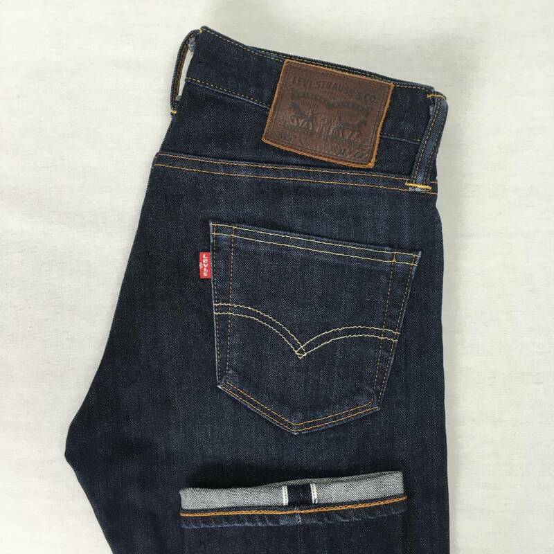 Levi's リーバイス 511 86888-0013 日本製 スリム テーパード ストレッチ 11.5oz デニム W30 L32 セルビッチ 革パッチ ジップフライ