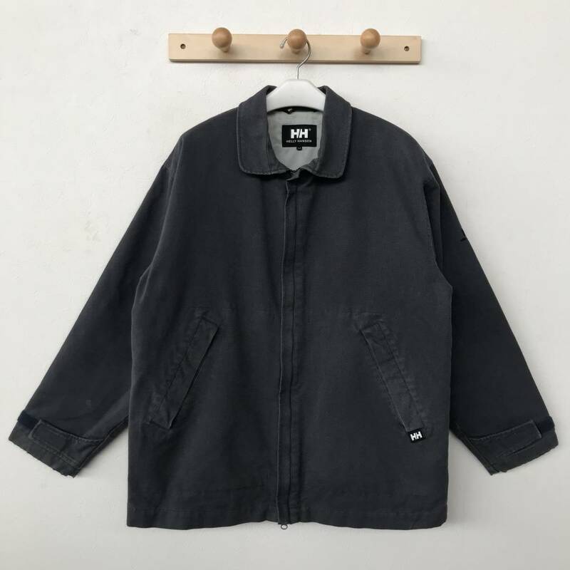 HELLY HANSEN ヘリーハンセン メンズ フルジップジャケット ロゴ刺繍入り size M