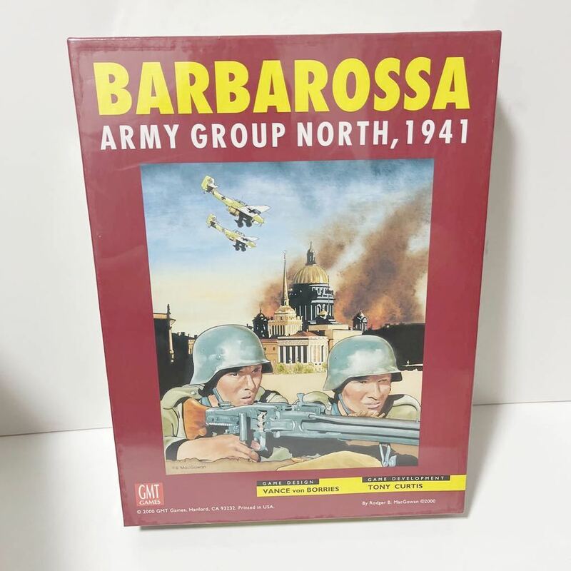 未開封 ボードゲーム ウォーゲーム Barbarossa バルバロッサ GMT 戦争