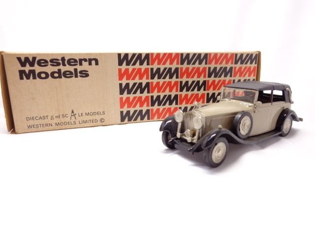 Western Models WMS 8 ROLLS ROYCE PHANTOM 11 CONTINENTAL 1933 ウエスタンモデル ロールスロイス 箱付）送料別