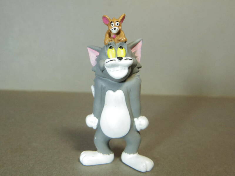 Tom&Jerry トムとジェリー PVCフィギュア 頭上 PLASTOY