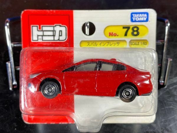 トミカ 78 スバル インプレッサ SUBARU IMPREZA ブリスター