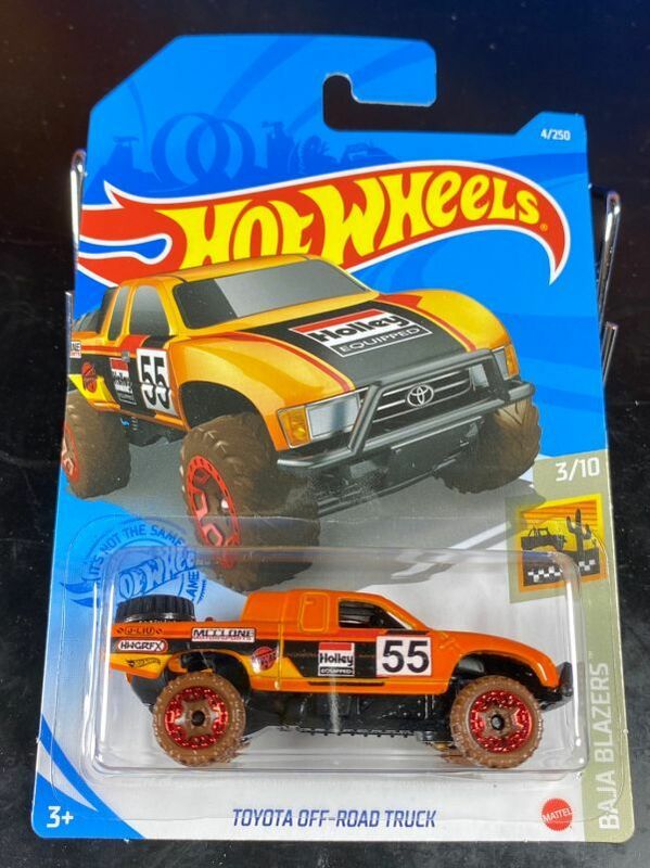 ホットウィール HOTWHEELS TOYOTA OFF ROAD TRUCK トヨタ オフロード トラック オレンジ 55