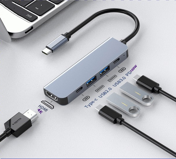 USB Type C ハブ PD充電(100w) 4K HDMI USB3.0 アダプタ USB変換　Type-C IPHONE アンドロイド　android　アイホン対応