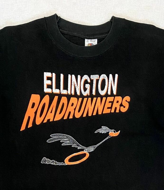 ★美品 90s ELLINGTON ROADRUNNER Tシャツ SizeL USA製 ビンテージ ロードランナー★