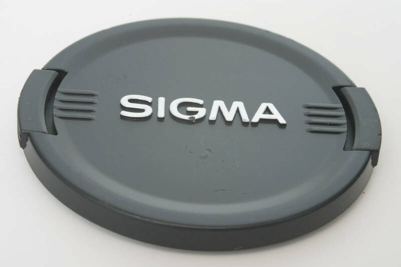 SIGMA　シグマ　銀文字　フロント　キャップ　72ｍｍ　クリップオン式　中古品 