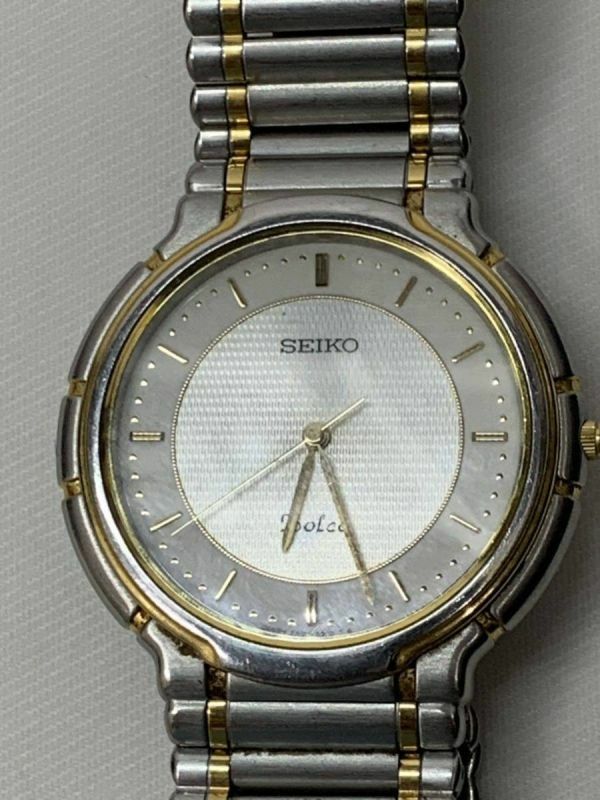 【動作品】SEIKO セイコー DOLCE　ドルチェ　5E31-6B20メンズ 紳士用 男性用 腕時計