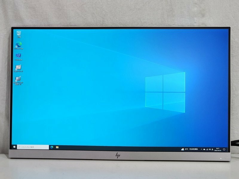 [中古] HP 液晶モニター E223 21.5inch IPS フルHD VGA/HDMI/Displayport 6372時間 2019年製 表示確認のみ (1)