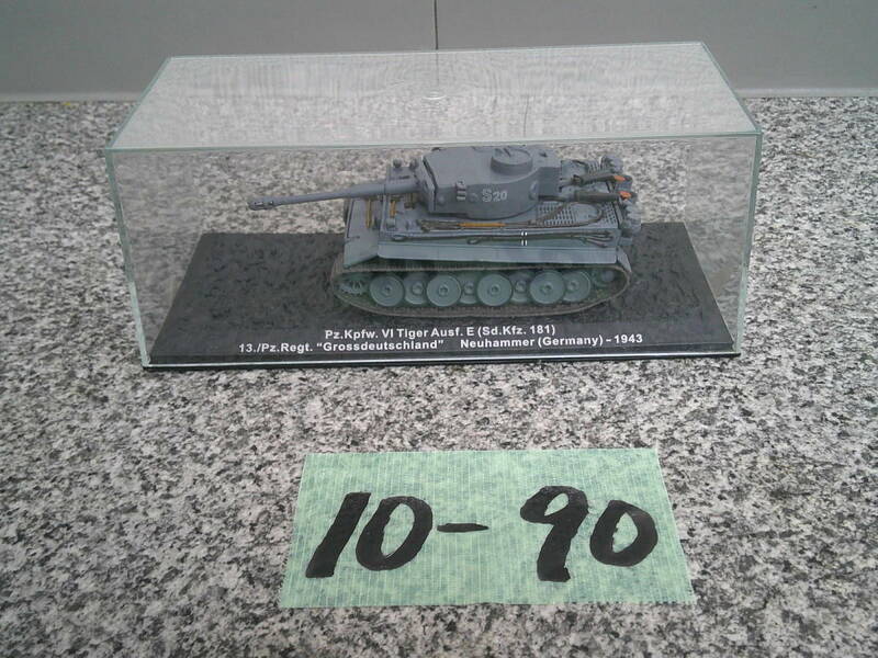 10-90　pz kqfw VI Tiger Ausf.E(sd.kfz.181）13.Pz.Regt.Grossdeutschland　Neuhammer1943　戦闘機　コンバット　平日のみ直取引可