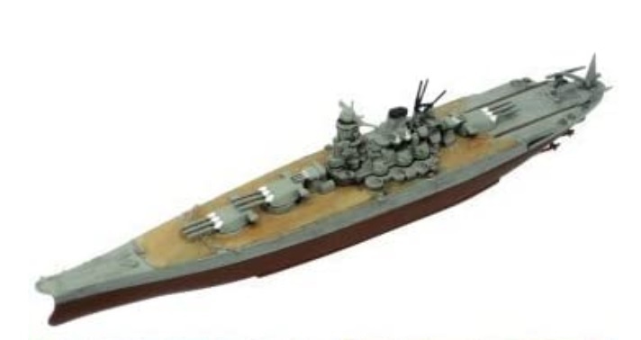 F-Toys 1/2000 Kan Colle Model 艦これ モデル２ ⑧ 戦艦武蔵 （ムサシ）フルハル 