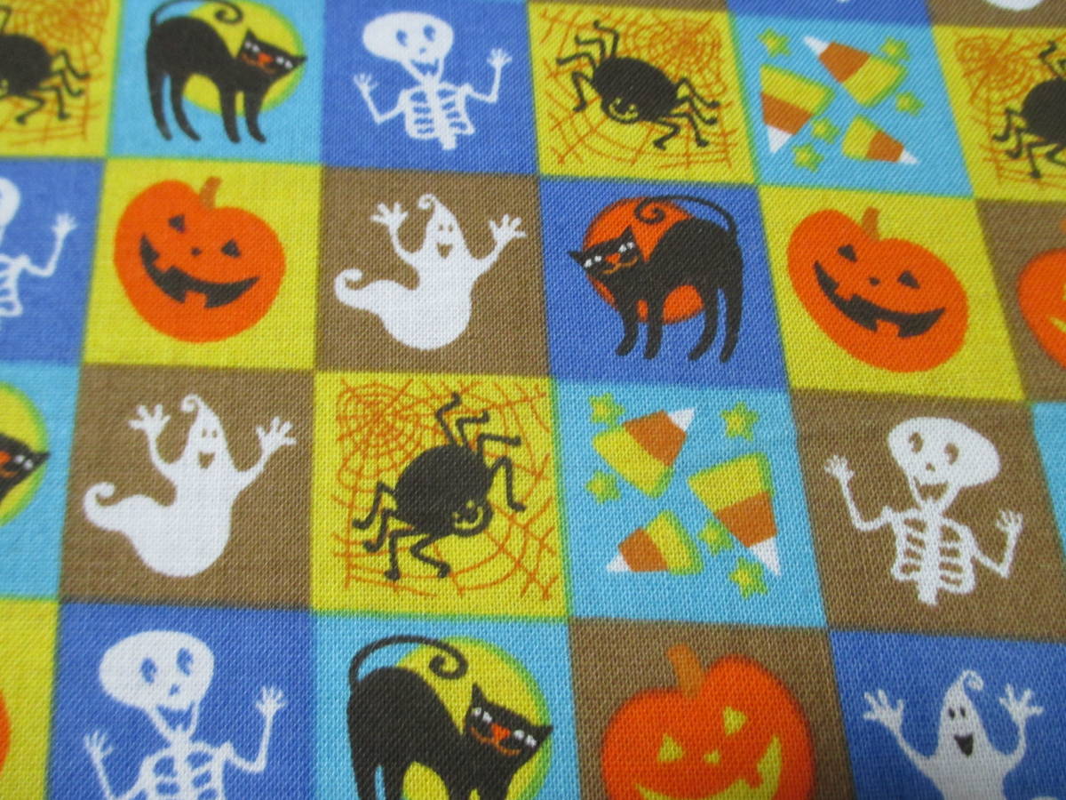 ハンドメイド☆キット☆ハロウィン☆ハロウィンキット☆手芸キット☆生地☆三角ポーチ☆ポーチ☆おばけ☆拍卖