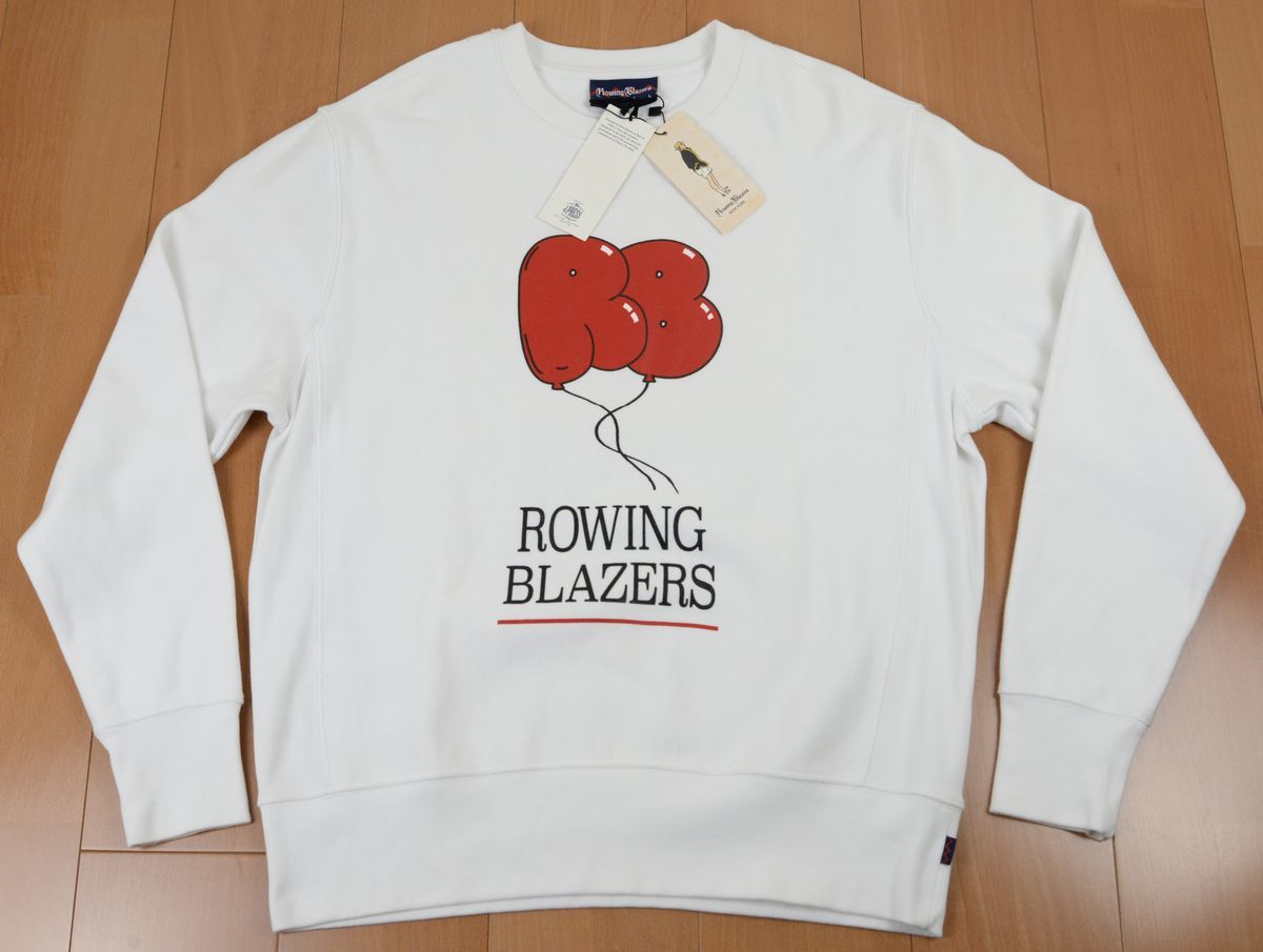 ●定価25300円J.PRESS ROWING BLAZERS(NEW YORK)トレーナー(白,L)新品