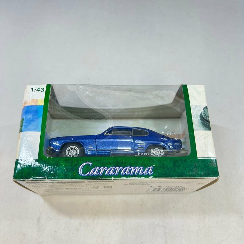 ●○[6]　Cararama 1/43 Ford Capri ブルーパール フォード カプリ- 5/101906t○●