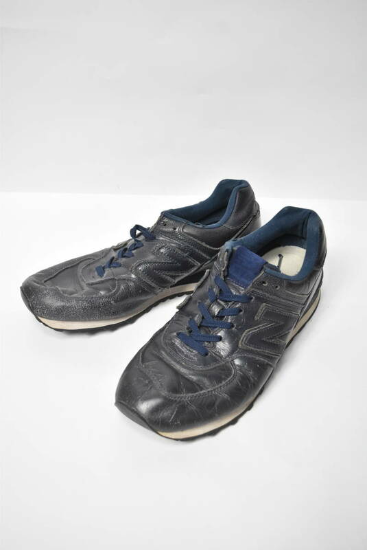 Junya Watanabe ジュンヤワタナベ New Balance ニューバランス CM576NV スニーカー 本革 レザー 27234 - 740 73