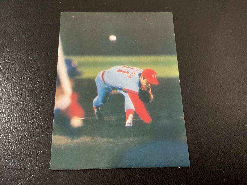 良品　カルビー79年　池谷（広島）　V2　セントラルリーグ チャンピオン　プロ野球カード