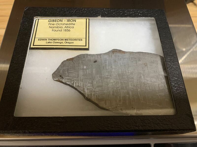 限定セール貴重希少Gibeon Meteorite Namibia ギベオン隕石 211g メテオライト 鉄隕石 ナミビア 隕石 ⑤