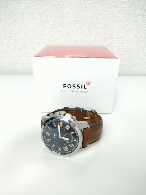 腕時計 Q GRANT ハイブリッドスマートウォッチ FTW1122　fossile フォッシル　電池式