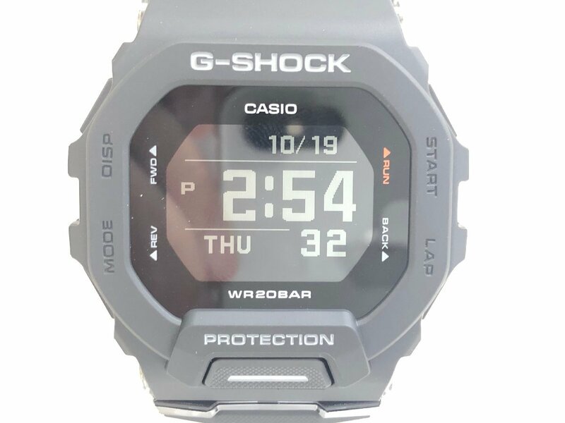 送料無料 CASIO/カシオ 腕時計 ジーショック G-SHOCK GBD-200-1JF クォーツ デイデイト 樹脂 20気圧防水 メンズ ブラック