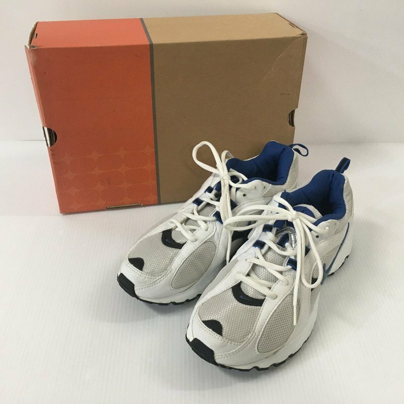 TEI【中古品】 NIKE 309083-042 DART ダート スニーカー 白 青 シューズ 28cm 箱付き 〈160-231002-YO-9-TEI〉