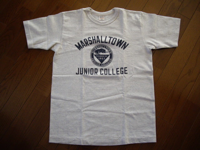 【未使用】ウエアハウス　Tシャツ「MARSHALLTOWN JUNIOR COLLEGE」