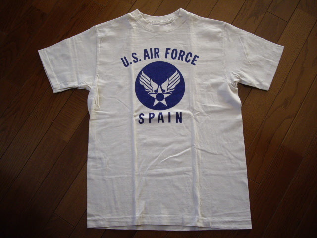 【未使用】ダブルワークス　Tシャツ「U.S.AIR FORCE」ウエアハウス