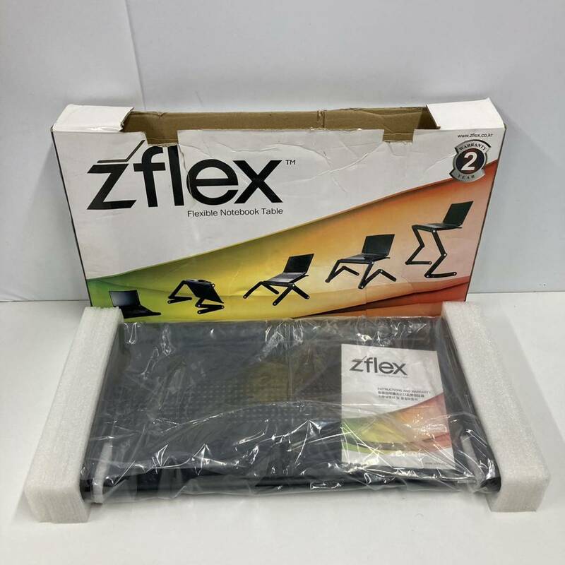 zflex Flexible Notebook Table ジーフレックス フレキシブル ノートパソコンテーブル ブラック