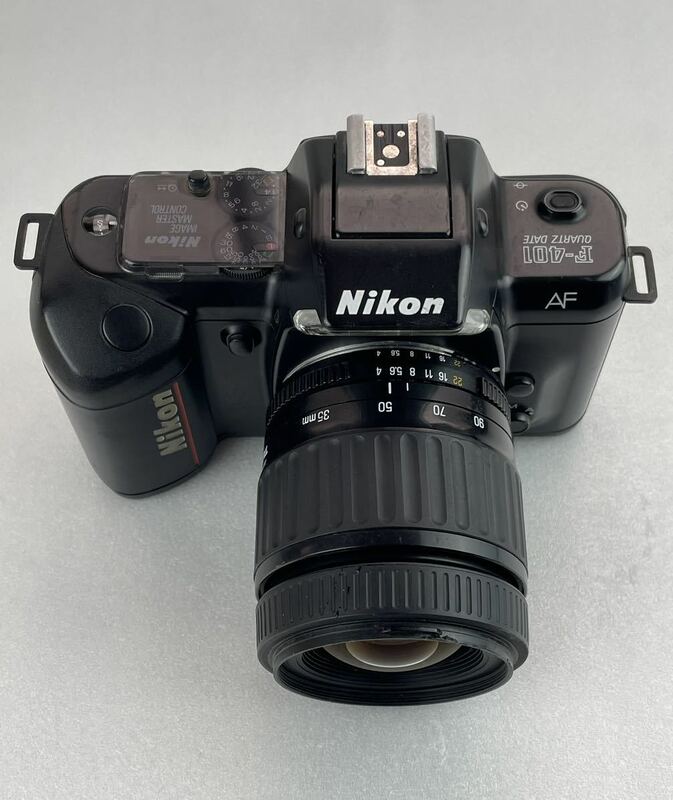 真671【Nikon/ニコン】Nikon F-401 QUARTZ DATE AF レンズ付き　TAMRON AF 35−90mm 1:4−5.6 φ55 カメラ