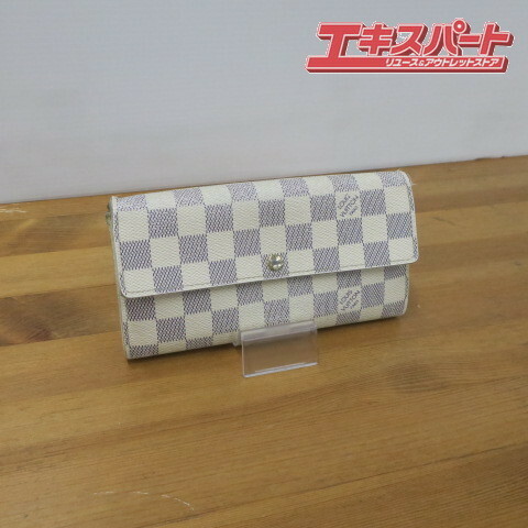 LOUIS VUITTON ルイヴィトン ダミエアズール ポルトフォイユ・サラ N61735 長財布 前橋店